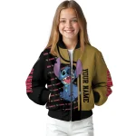 personalized wake forest demon deacons stitch laughing gold bomber jacket best selling