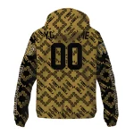 personalized wake forest demon deacons trellis mesh gold windbreaker jacket best selling