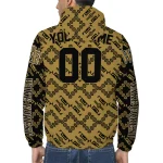 personalized wake forest demon deacons trellis mesh gold windbreaker jacket best selling