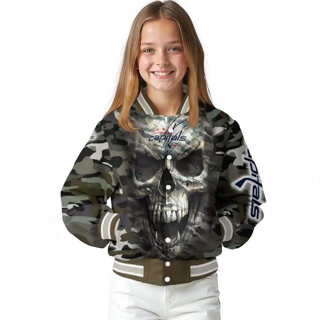 personalized washington capitals camouflage skull camouflage varsity jacket top rated personalized washington capitals camouflage skull camouflage varsity jacket top rated