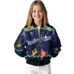 personalized washington capitals spongebob playtime blue bomber jacket best selling