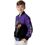 personalized washington huskies groot football purple black bomber jacket best selling