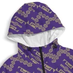 personalized washington huskies trellis mesh purple windbreaker jacket best selling