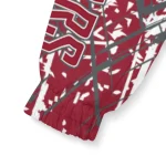 personalized washington state cougars brushstroke pattern crimson windbreaker jacket best selling