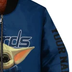 personalized washington wizards adorable yoda blue black bomber jacket best selling