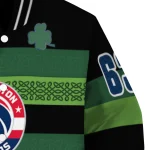 personalized washington wizards clover green lines green black varsity jacket best selling