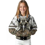 personalized washington wizards deer skull camouflage white varsity jacket best selling