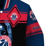 personalized washington wizards reaper hands blue black varsity jacket best selling