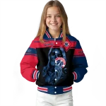 personalized washington wizards reaper hands blue black varsity jacket best selling