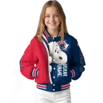 personalized washington wizards snoopy head blue varsity jacket best selling
