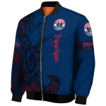 personalized washington wizards tribal deer art blue bomber jacket best selling