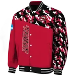 personalized western kentucky hilltoppers camouflage splash red varsity jacket best selling