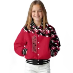 personalized western kentucky hilltoppers camouflage splash red varsity jacket best selling