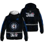 personalized winnipeg jets shards cluster blue windbreaker jacket best selling