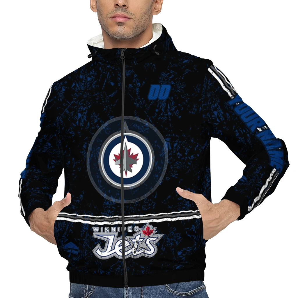 personalized winnipeg jets shards cluster blue windbreaker jacket top rated personalized winnipeg jets shards cluster blue windbreaker jacket top rated