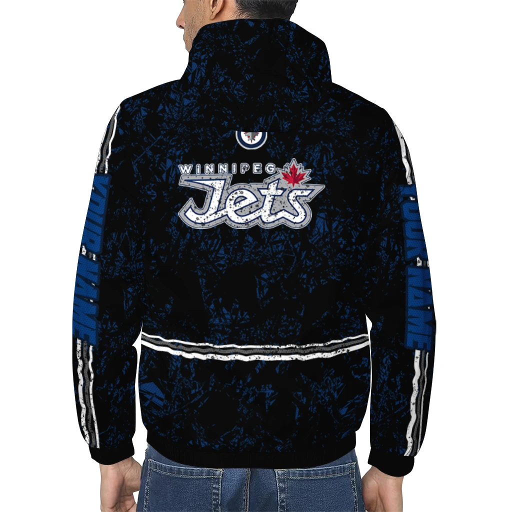 personalized winnipeg jets shards cluster blue windbreaker jacket trendy personalized winnipeg jets shards cluster blue windbreaker jacket trendy