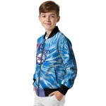 philadelphia 76ers dynamic rings blue bomber jacket best selling
