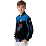 philadelphia 76ers intricate skull blue black bomber jacket best selling