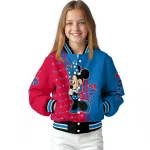 philadelphia 76ers minnie mouse blue varsity jacket best selling