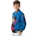 philadelphia 76ers minnie mouse blue varsity jacket best selling