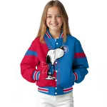 philadelphia 76ers snoopy attitude blue varsity jacket best selling