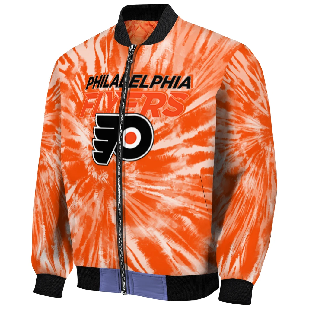 philadelphia flyers dynamic rings orange bomber jacket fashion forward philadelphia flyers dynamic rings orange bomber jacket fashion forward