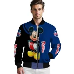 philadelphia phillies mickey mouse blue bomber jacket best selling