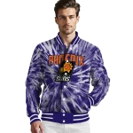 phoenix suns dynamic rings purple varsity jacket best selling