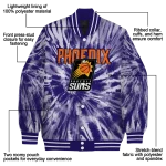 phoenix suns dynamic rings purple varsity jacket best selling