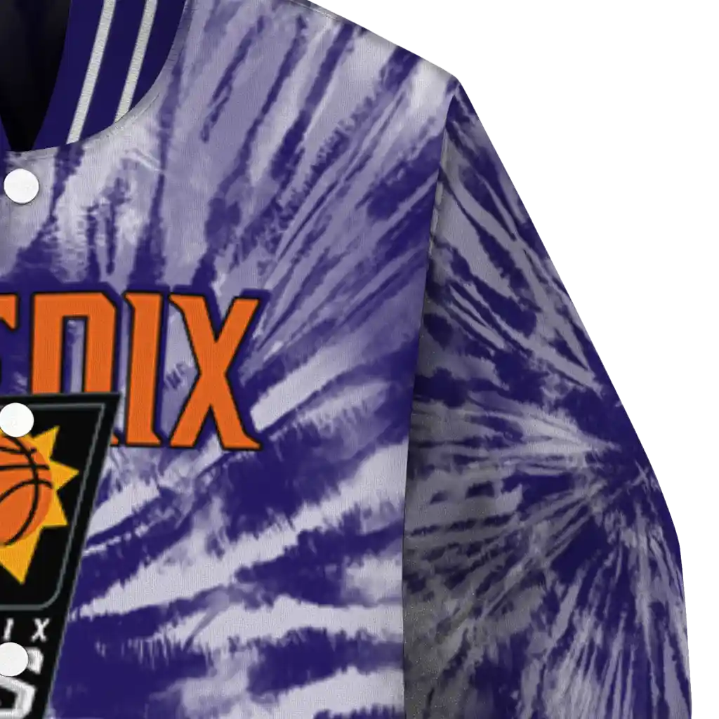 phoenix suns dynamic rings purple varsity jacket premium grade phoenix suns dynamic rings purple varsity jacket premium grade