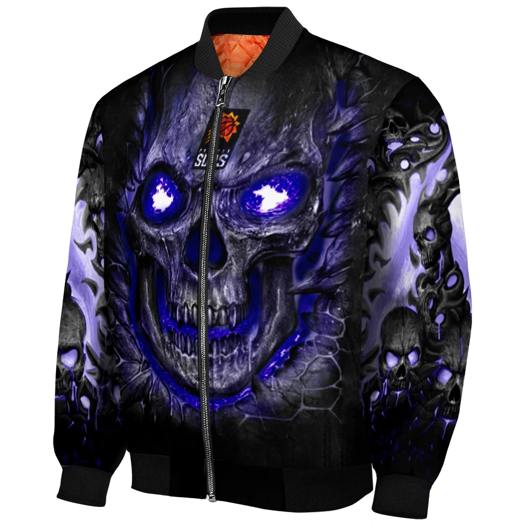 phoenix suns inferno skull purple black bomber jacket fashion forward phoenix suns inferno skull purple black bomber jacket fashion forward