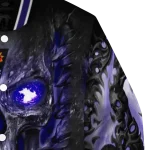 phoenix suns inferno skull purple black varsity jacket best selling