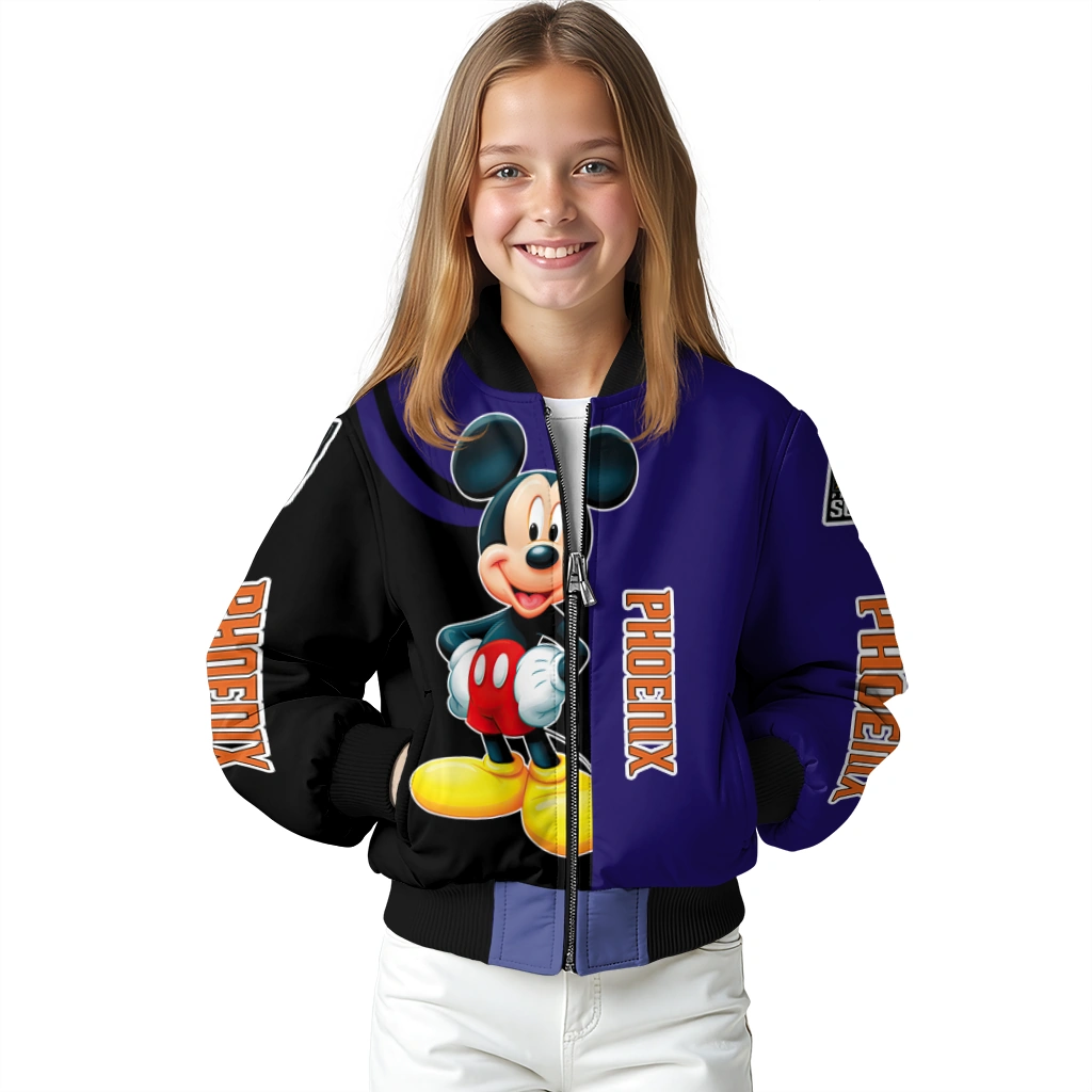phoenix suns mickey mouse purple bomber jacket top rated phoenix suns mickey mouse purple bomber jacket top rated