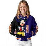 phoenix suns mickey mouse purple varsity jacket best selling