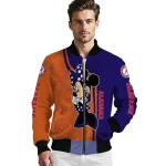 phoenix suns minnie mouse purple bomber jacket best selling