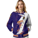 phoenix suns ripped bolt purple white varsity jacket best selling