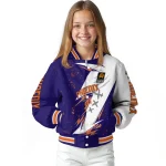 phoenix suns ripped bolt purple white varsity jacket best selling