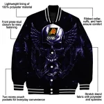 phoenix suns skull bite purple black varsity jacket best selling