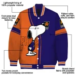 phoenix suns snoopy attitude purple varsity jacket best selling
