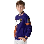 phoenix suns snoopy attitude purple varsity jacket best selling