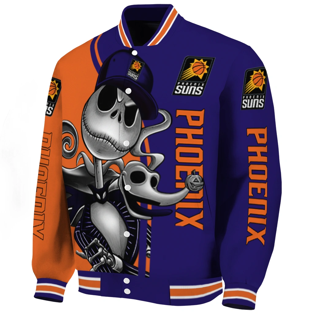 phoenix suns spooky grin purple varsity jacket best selling phoenix suns spooky grin purple varsity jacket best selling