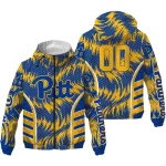 pittsburgh panthers dynamic heat wave royal blue windbreaker jacket best selling