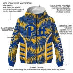 pittsburgh panthers dynamic heat wave royal blue windbreaker jacket best selling