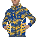 pittsburgh panthers dynamic heat wave royal blue windbreaker jacket best selling