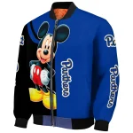 pittsburgh panthers mickey mouse royal blue bomber jacket best selling