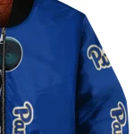 pittsburgh panthers mickey mouse royal blue bomber jacket best selling