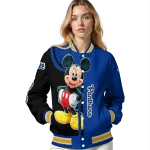 pittsburgh panthers mickey mouse royal blue varsity jacket best selling