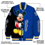pittsburgh panthers mickey mouse royal blue varsity jacket best selling