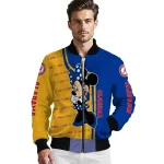 pittsburgh panthers minnie mouse royal blue bomber jacket best selling
