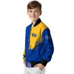 pittsburgh panthers urban mark royal blue bomber jacket best selling